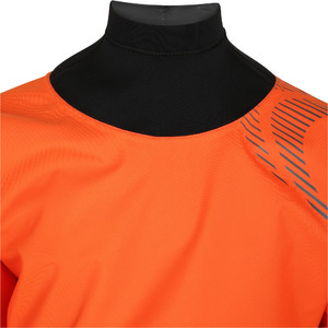 2024 Typhoon Junior Rhossilli Back Zip Drysuit 100196 - Orange / Graphite